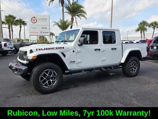 Certified Used 2025 White Jeep Rubicon image 3