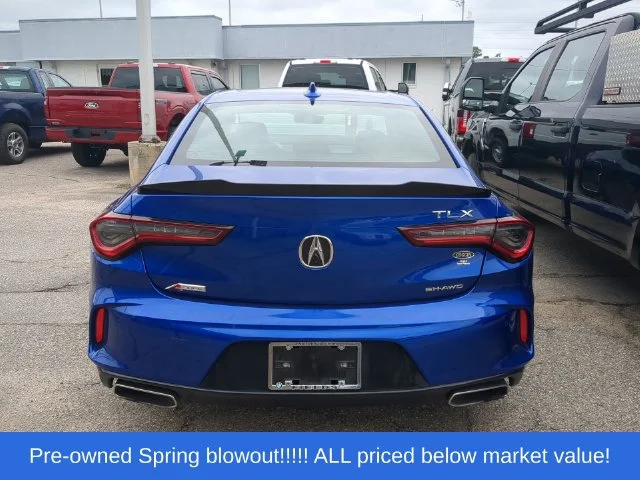 Used 2023 Blue Acura A-Spec Package image 4