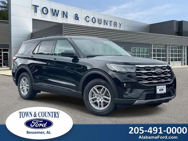 New 2026 Agate Black Metallic Ford Active image 1