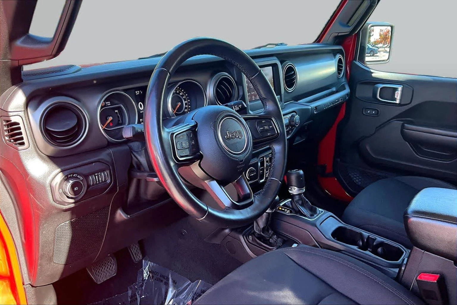 Used 2018 Firecracker Red Clearcoat Jeep Sport S image 16