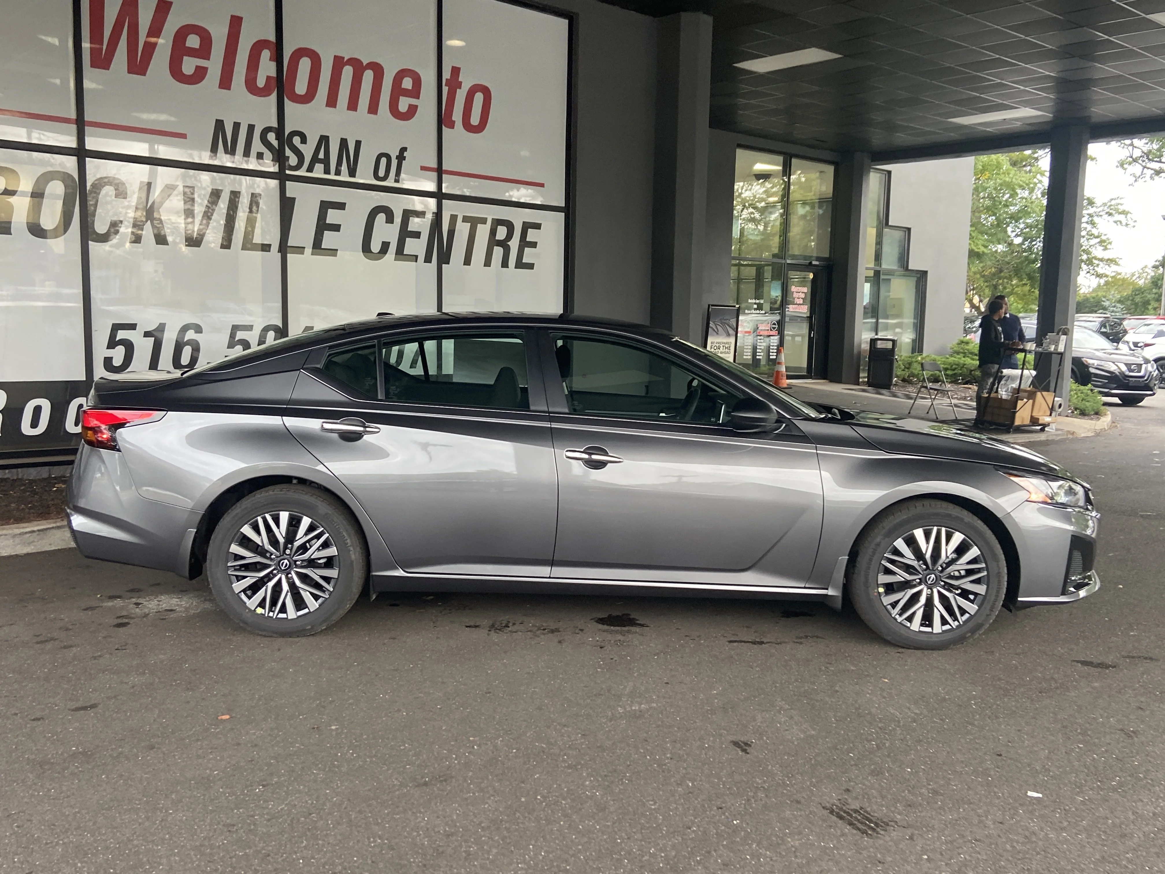 New 2026 Gun Metallic Nissan SV image 3