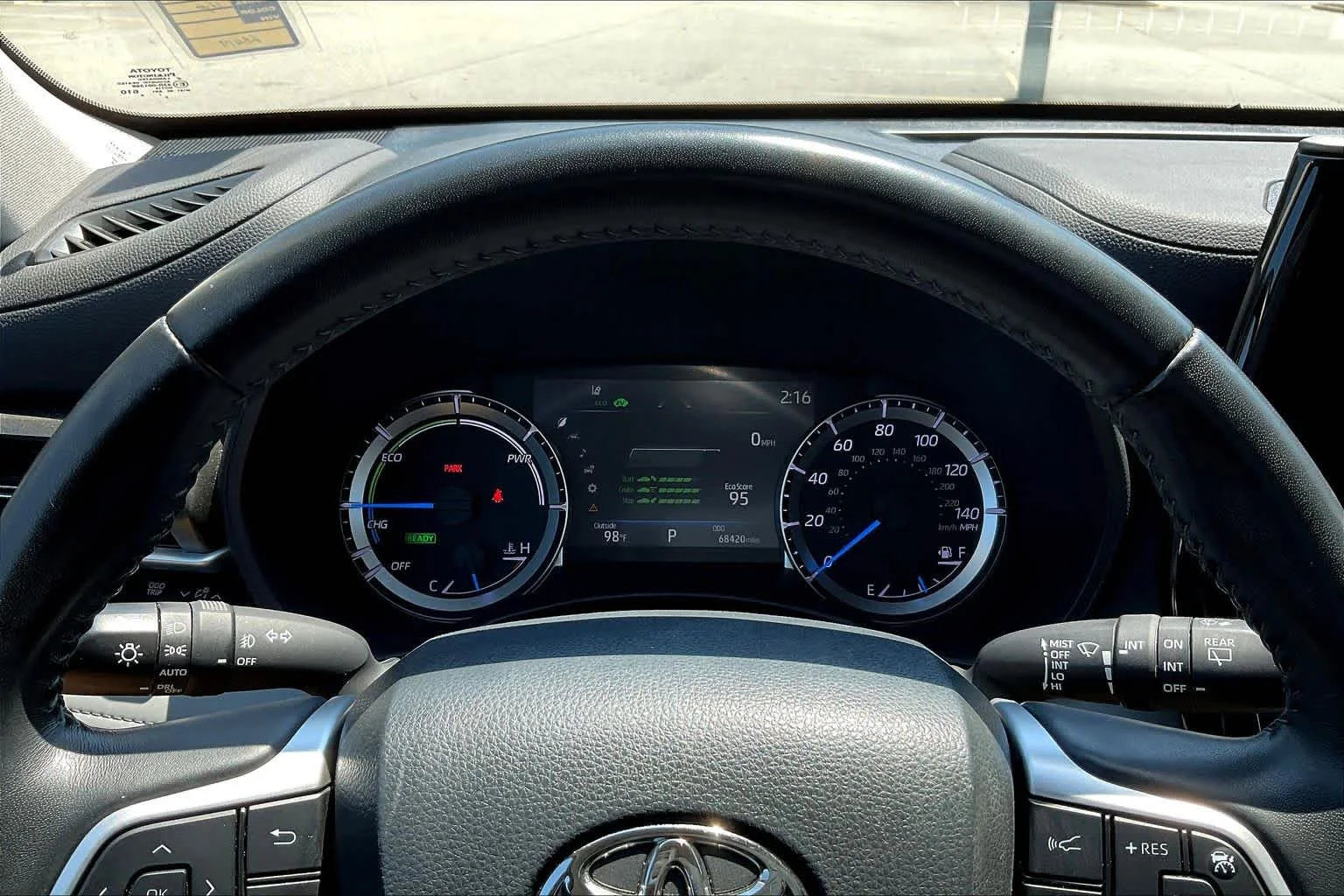 Used 2023 Magnetic Gray Metallic Toyota Hybrid LE image 25