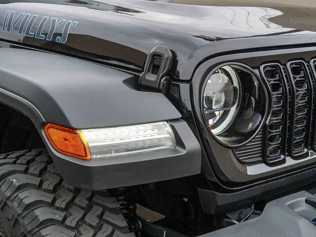 Used 2024 Black Jeep Willys 4xe image 10