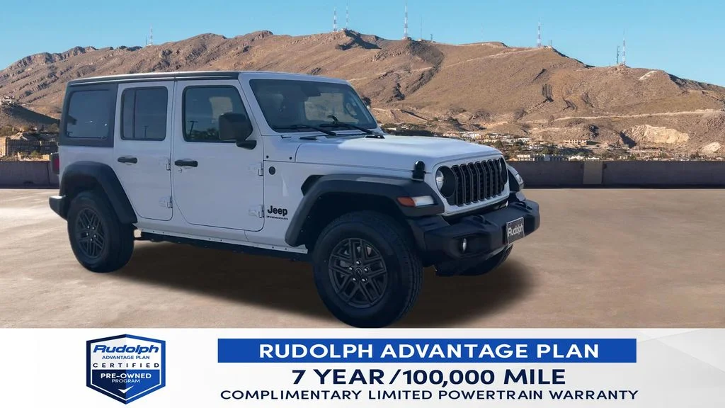 Used 2024 White Jeep Sport S image 8