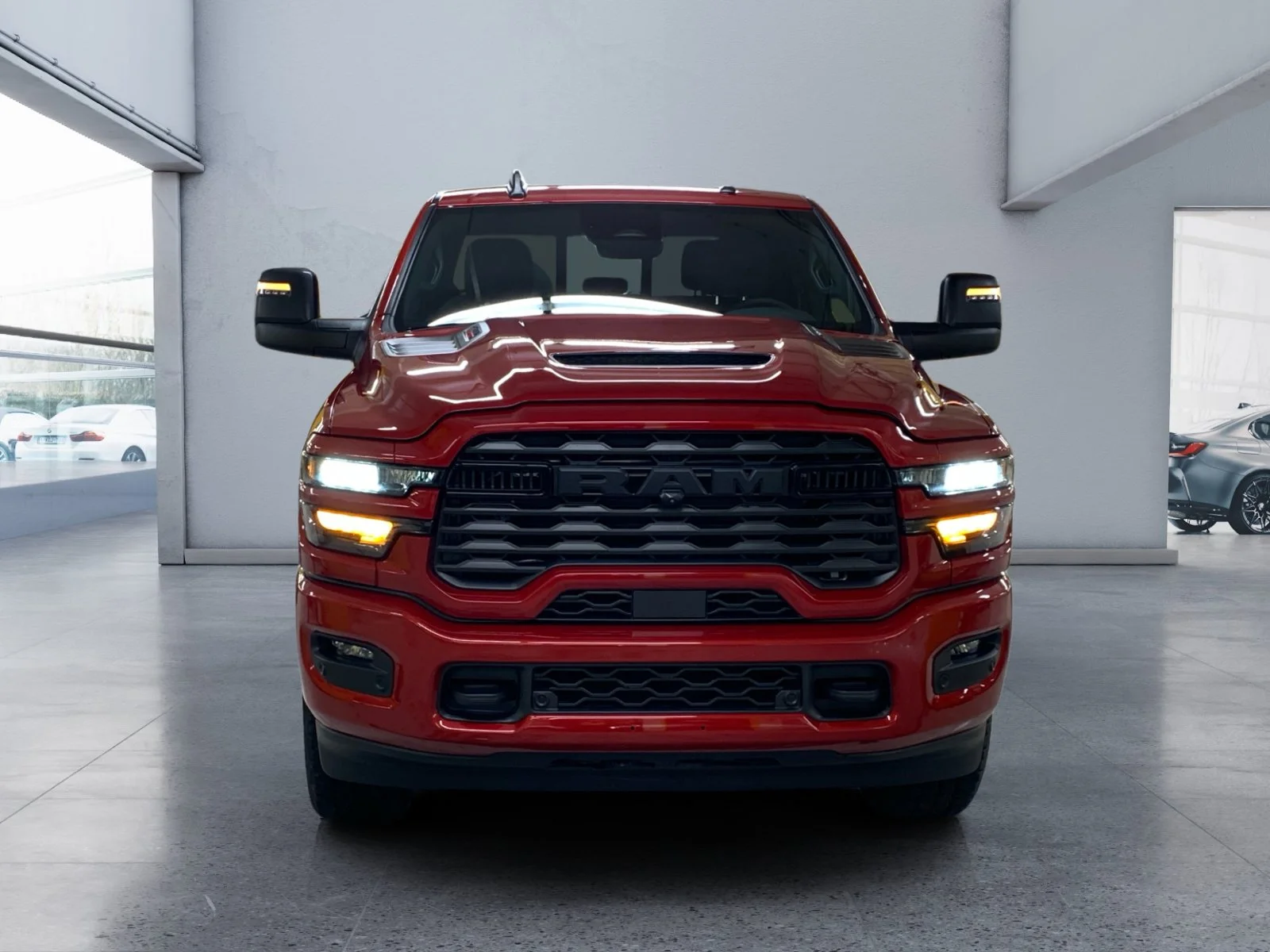 New 2026 MOLTEN RED PEARL Ram Big Horn image 8