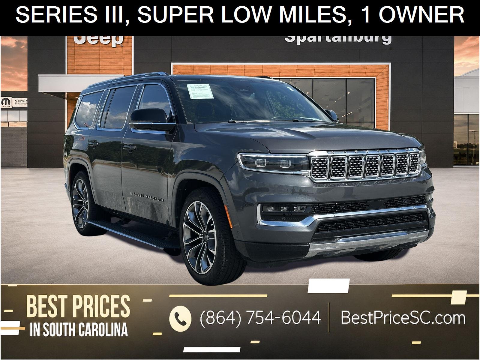 Certified Used 2024 Baltic Gray Metallic Clearcoat Jeep Series III image 1