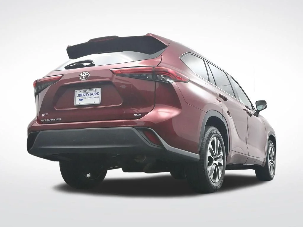 Certified Used 2021 Ruby Flare Pearl Toyota XLE image 45