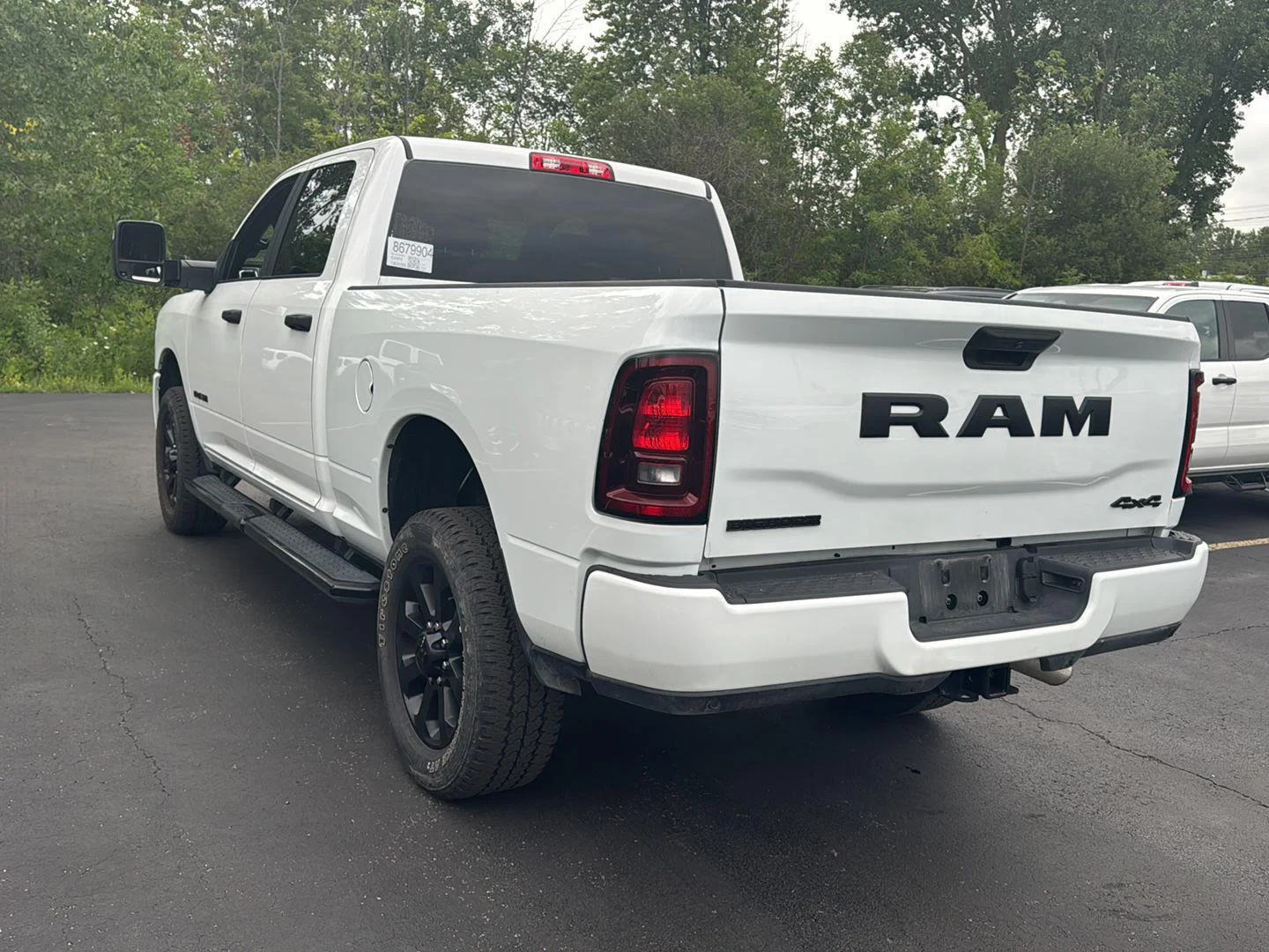 Used 2025 Bright White Clearcoat Ram Big Horn image 10