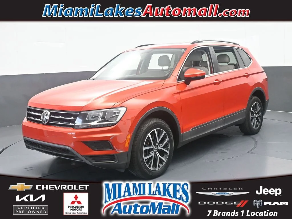 Used 2019 Orange Metallic Volkswagen 2.0T SE image 1