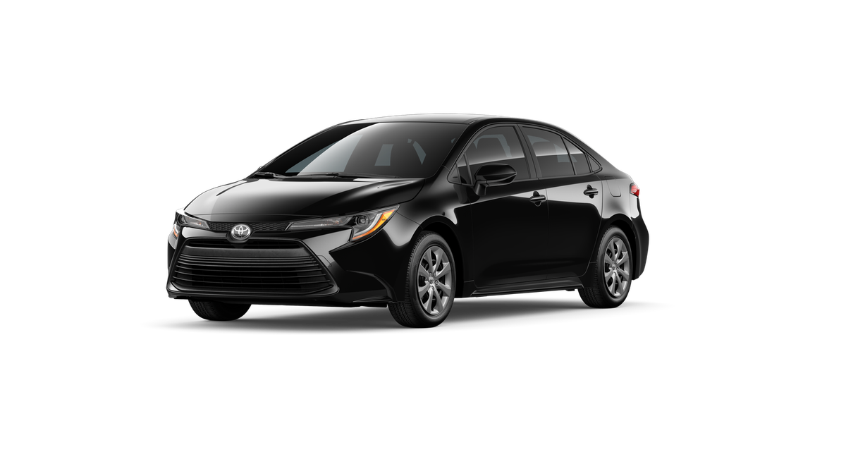 New 2026 Midnight Black Metallic Toyota LE image 23