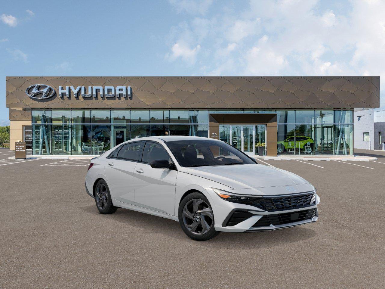 New 2026 Serenity White Hyundai SEL Sport image 2
