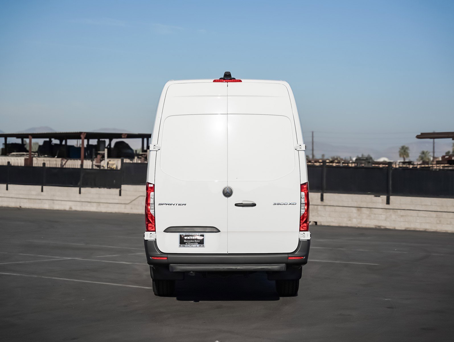 New 2026 Arctic White Mercedes-Benz 3500XD High Roof I4 Diesel HO 170 Extended RWD image 5