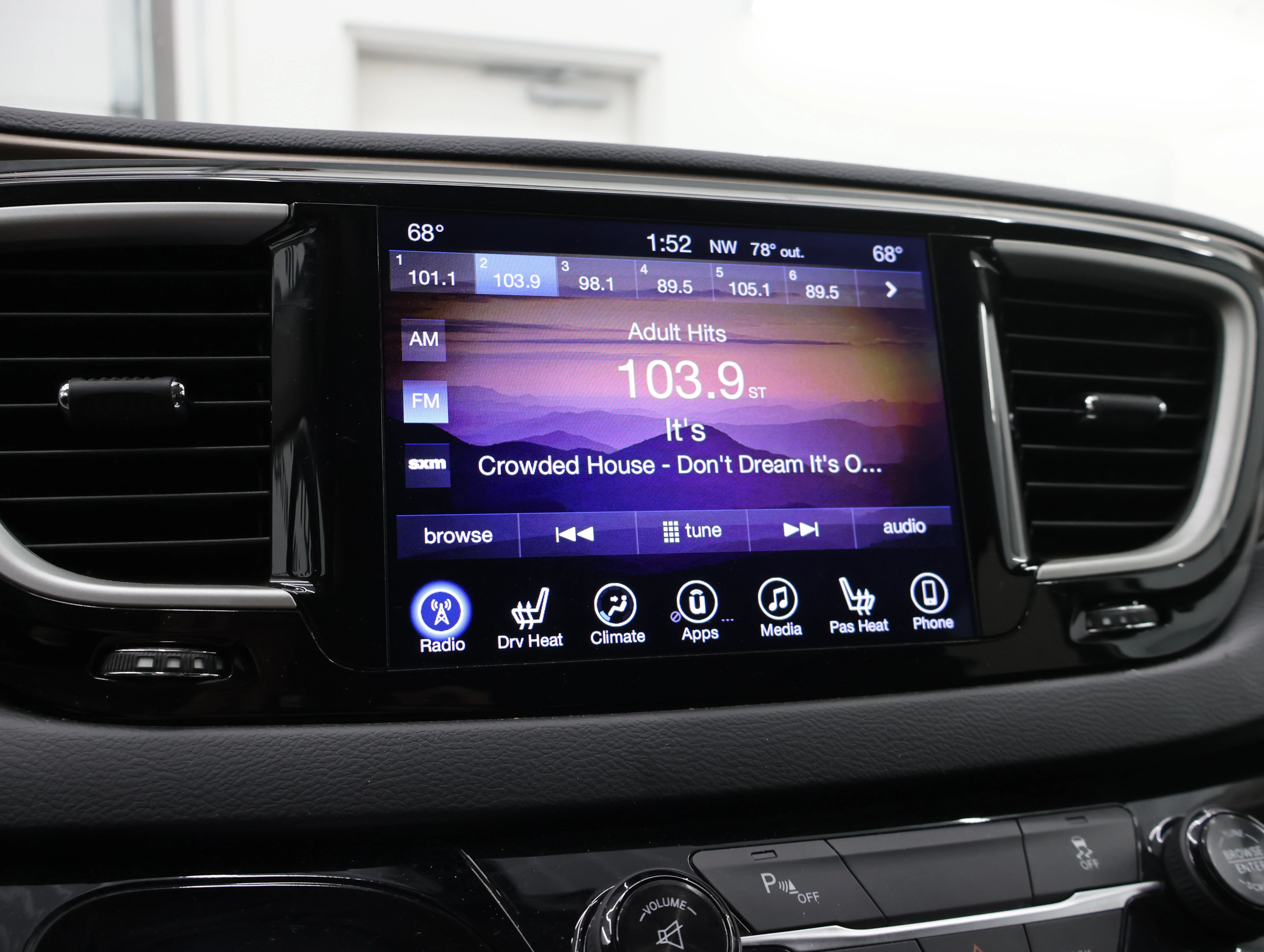 Used 2017 Jazz Blue Pearlcoat Chrysler Touring L image 12