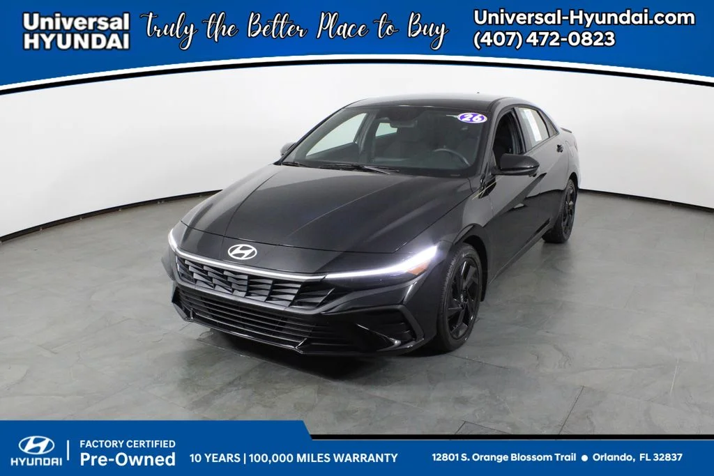Used 2026 Black Hyundai SEL Sport image 1