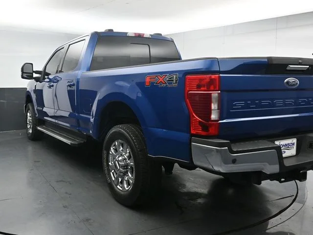 Used 2022 Blue Ford Lariat image 6