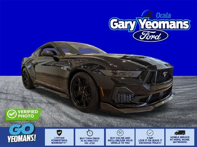 New 2026 Shadow Black Ford GT Premium Fastback image 1