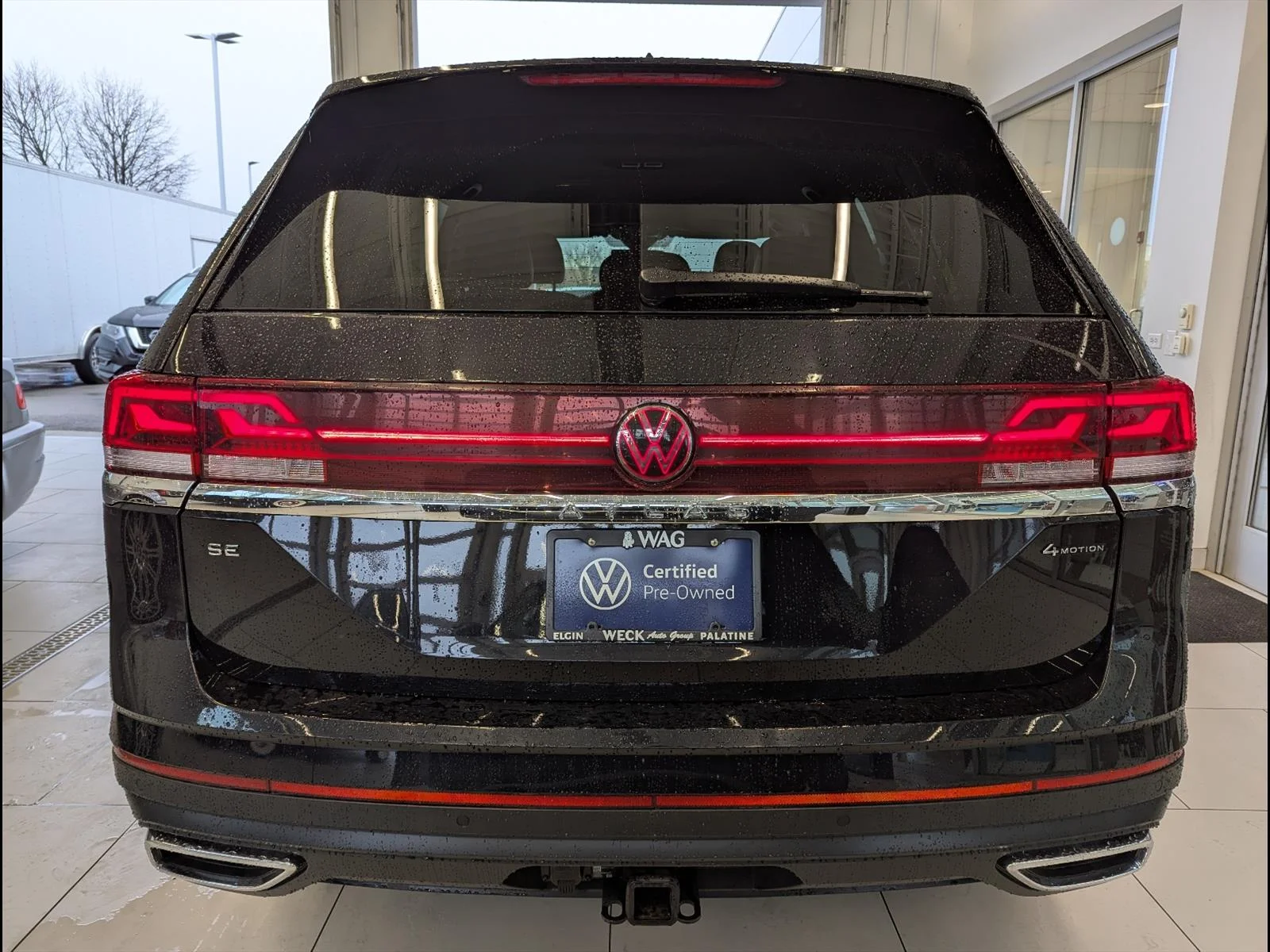 Certified Used 2024 Deep Black Pearl (2t2t) Volkswagen 2.0T SE W/Technology 4MOT image 8