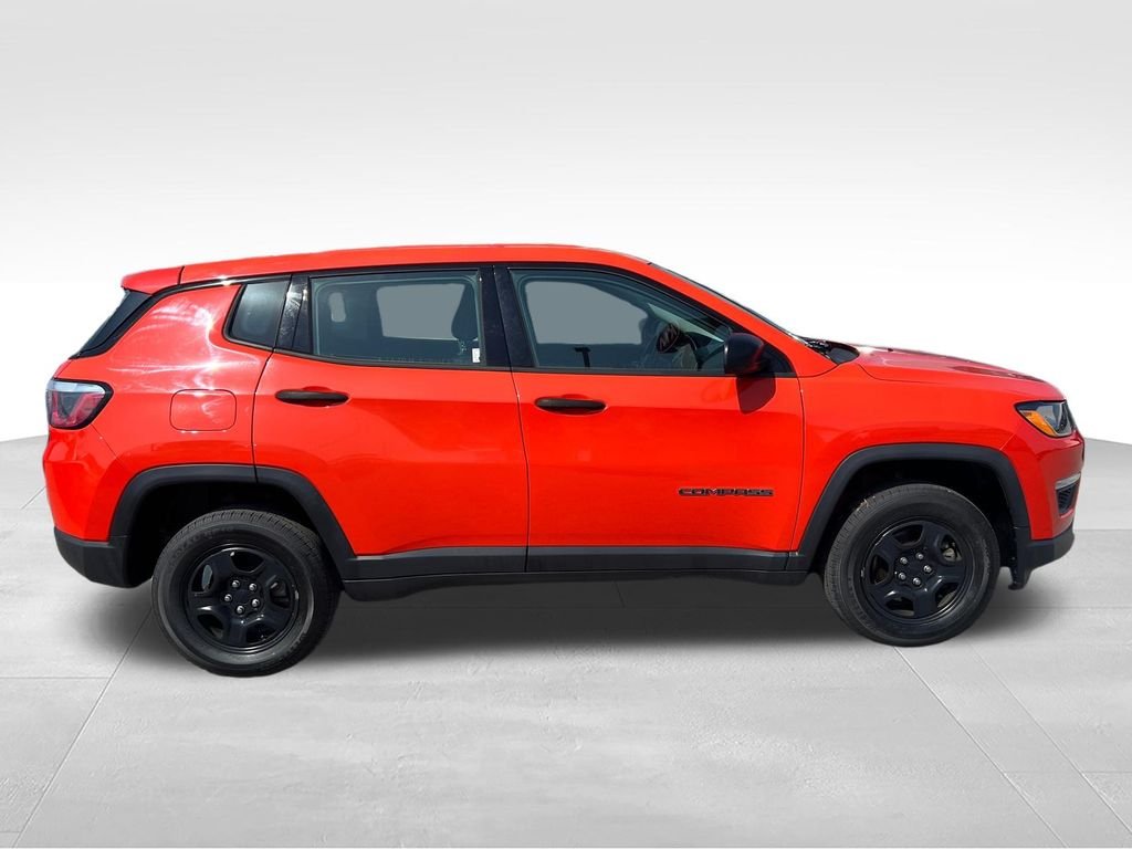 Used 2018 Orange Jeep Sport image 6