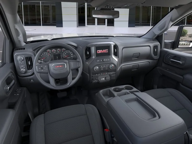 New 2026 White GMC Regular Cab Long Box 4-Wheel Drive Pro image 5
