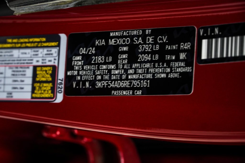 Used 2024 Red Kia GT-Line image 45
