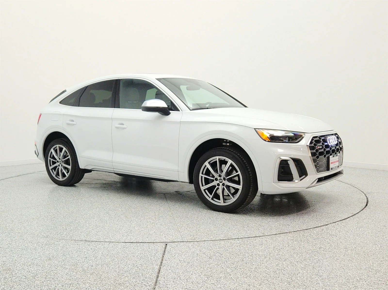 Used 2023 Glacier White Metallic Audi Premium Plus image 3