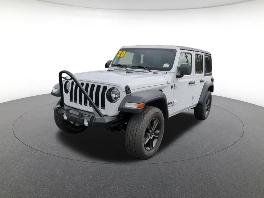 Certified Used 2020 White Jeep Unlimited Sport Altitude image 13