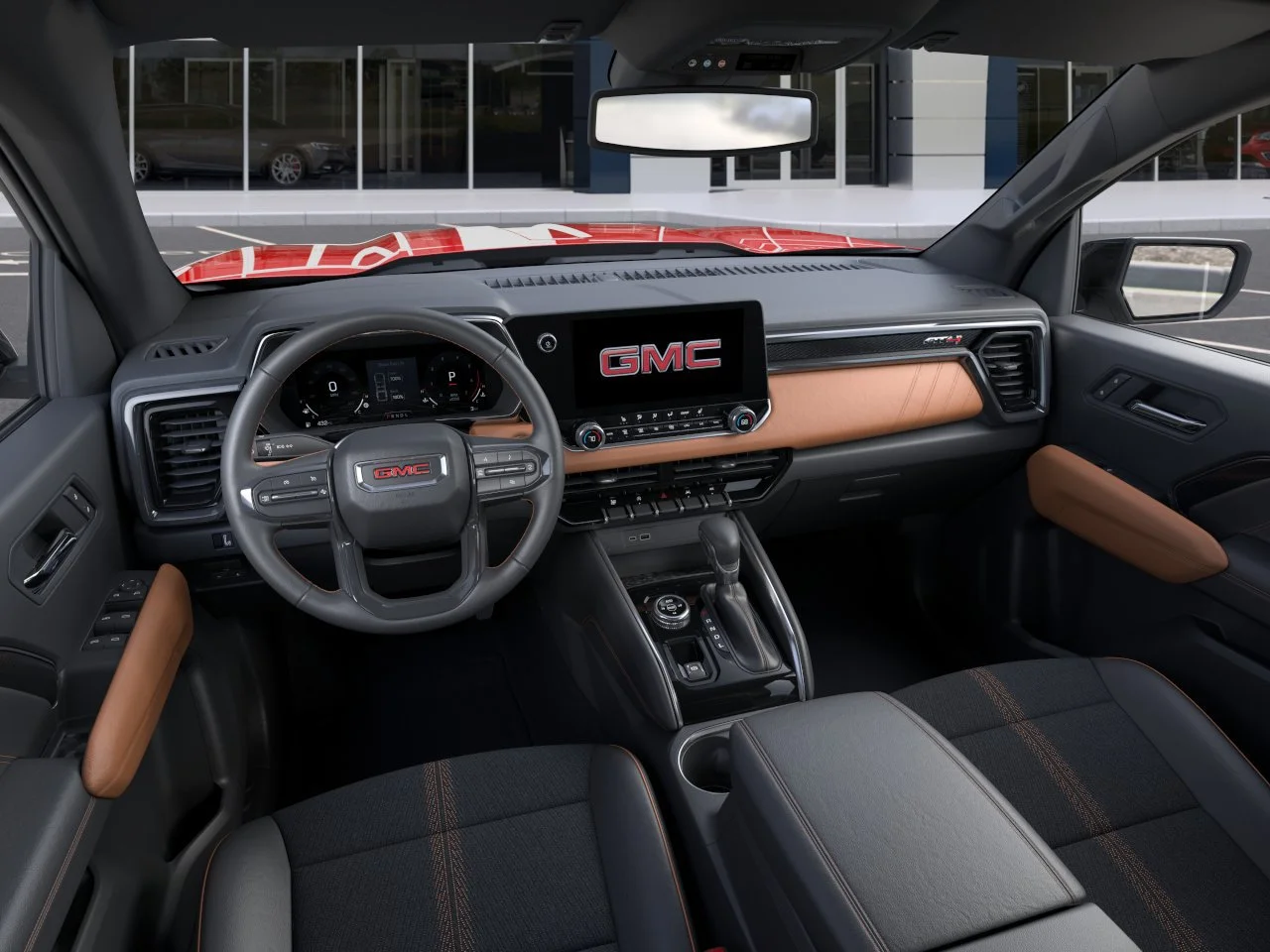 New 2026 Volcanic Red Tintcoat GMC AT4 image 15
