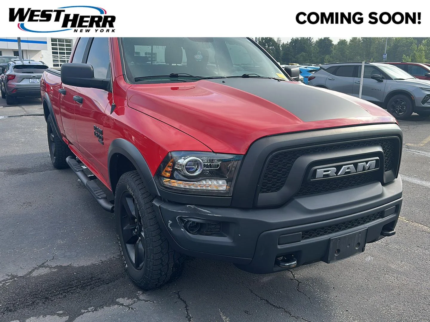 Used 2020 Flame Red Clearcoat Ram Warlock image 1