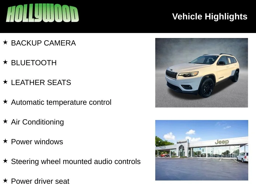 Certified Used 2023 White Jeep Altitude image 5