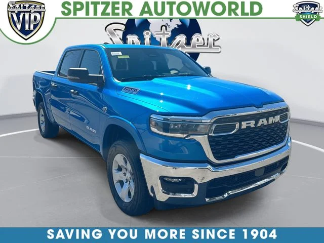 New 2026 Hydro Blue Pearl-Coat Exterior Paint RAM Big Horn/Lone Star image 1