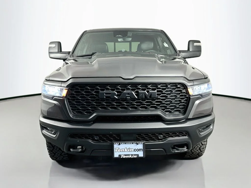 Used 2025 Granite Crystal Metallic Clearcoat Ram Rebel image 3