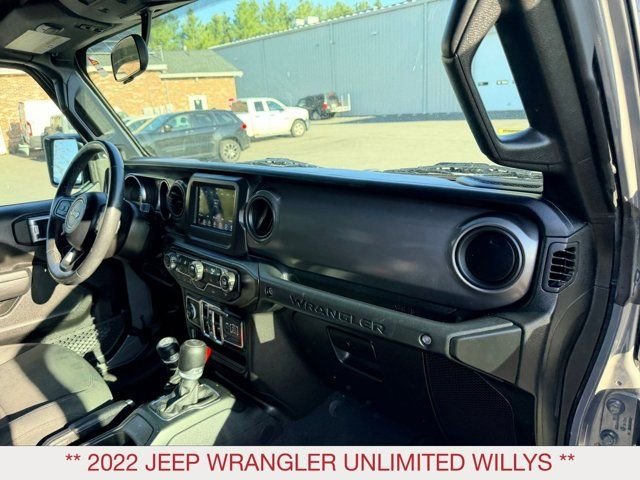 Certified Used 2022 Gray Jeep Unlimited Willys image 10