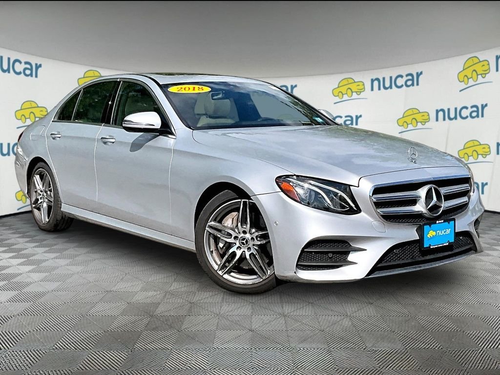 Used 2018 Silver Mercedes-Benz E 300 image 1