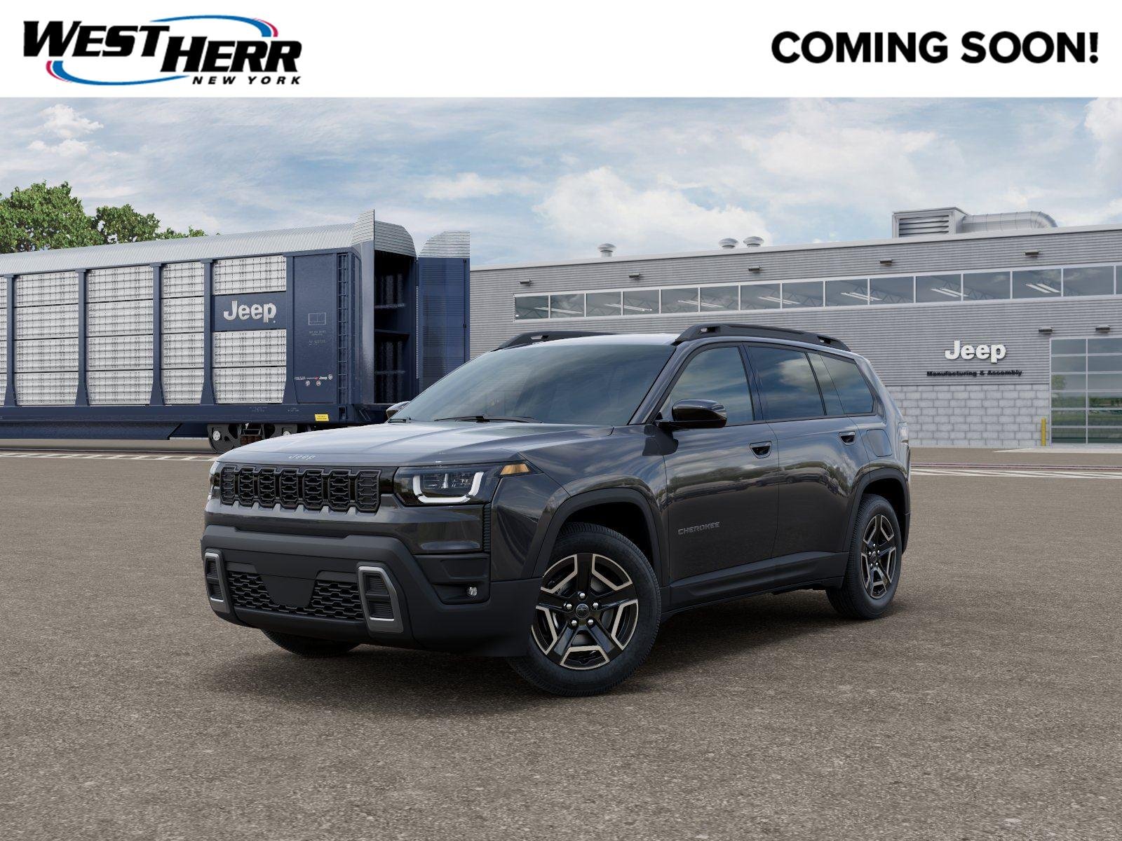 Used 2026 Sting-Gray Clearcoat Jeep Laredo image 1