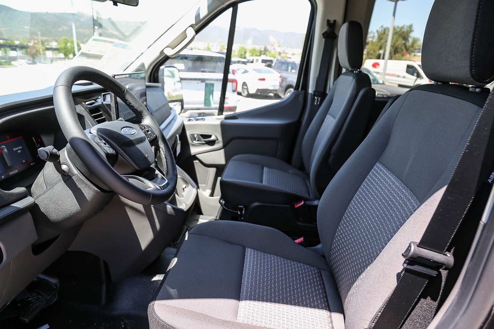 New 2026 Agate Black Metallic Ford Passenger Van XLT image 17
