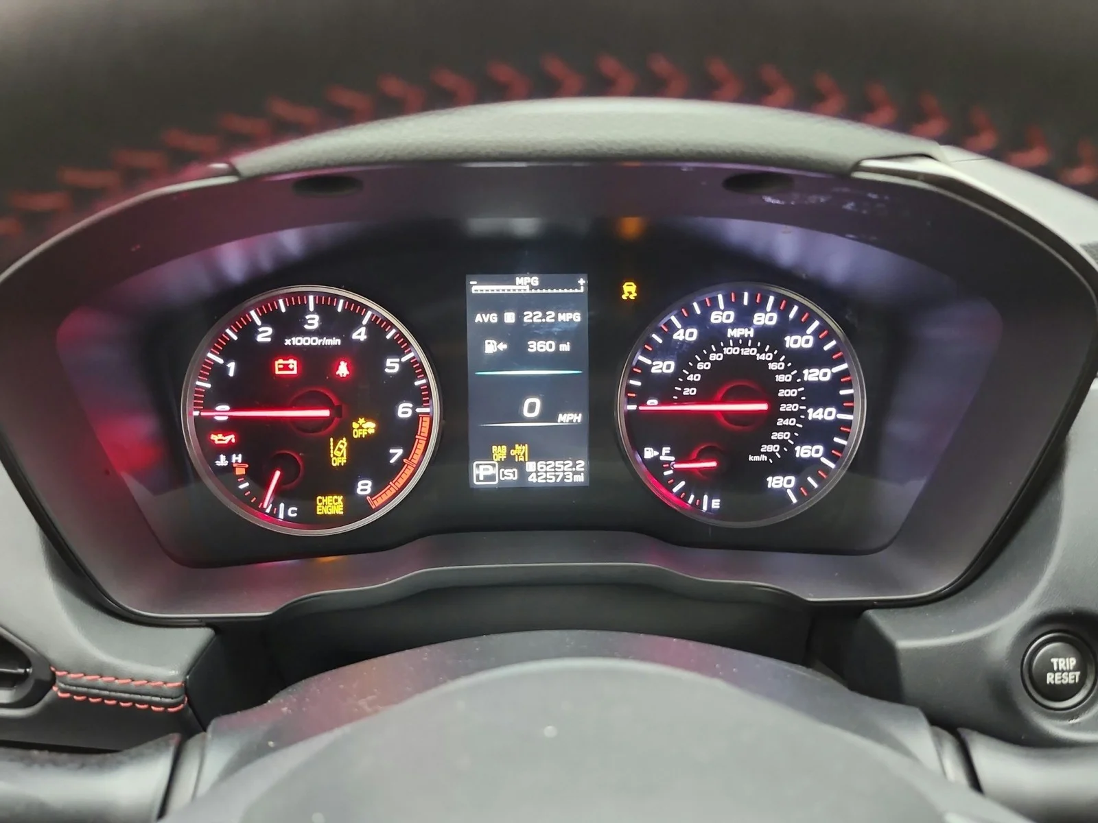 Used 2022 WR Blue Pearl Subaru Limited CVT image 9