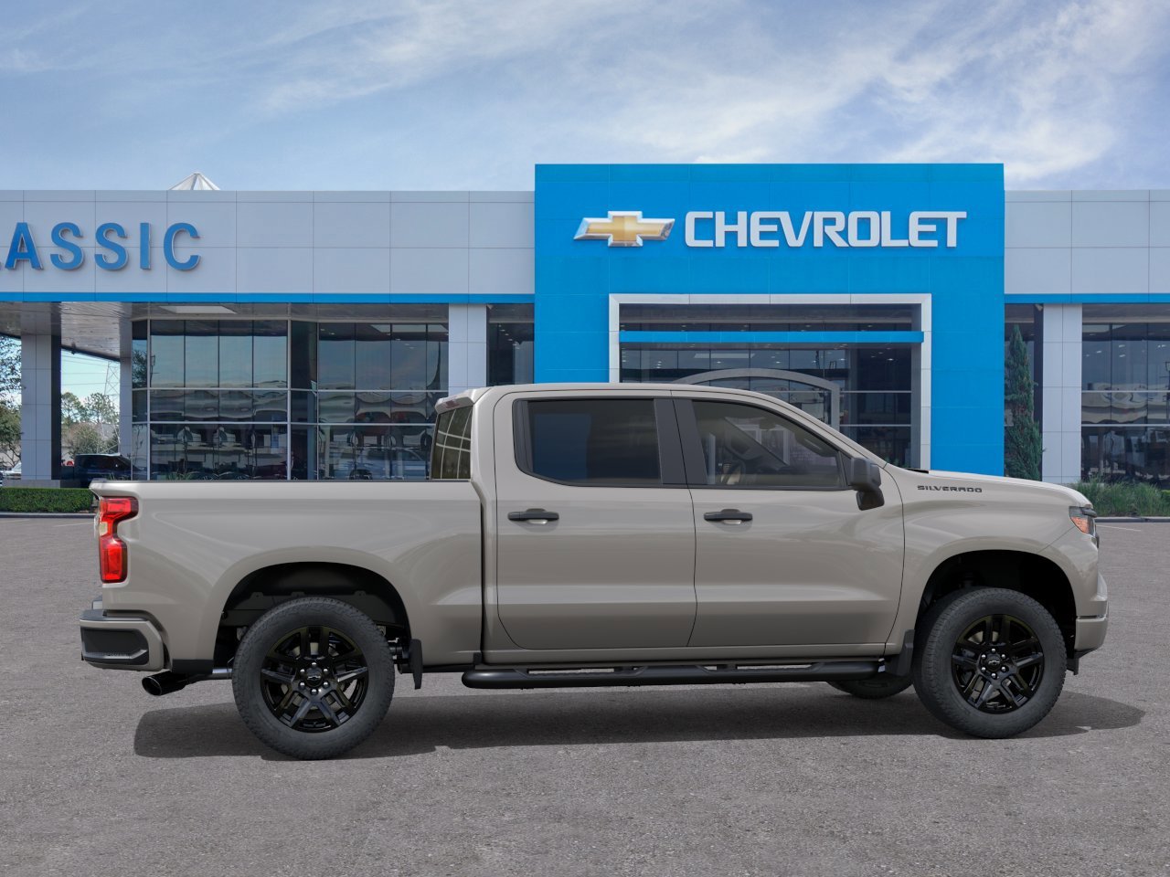 2026 Chevrolet Silverado 1500 Custom Tan at Classic Elite Chevrolet Hwy 6