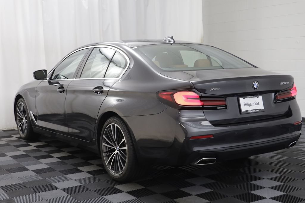 Certified Used 2023 Dark Graphite Metallic BMW 530i xDrive image 15