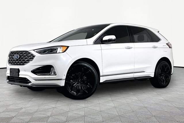 Used 2020 White Ford Titanium image 1