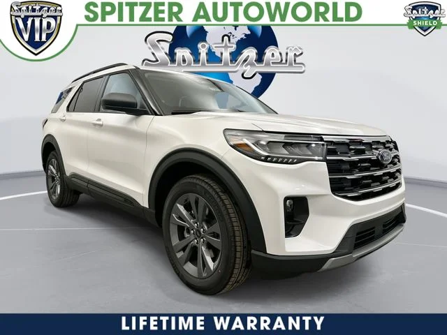 New 2026 Star White Metallic Tri-Coat Ford Active image 1