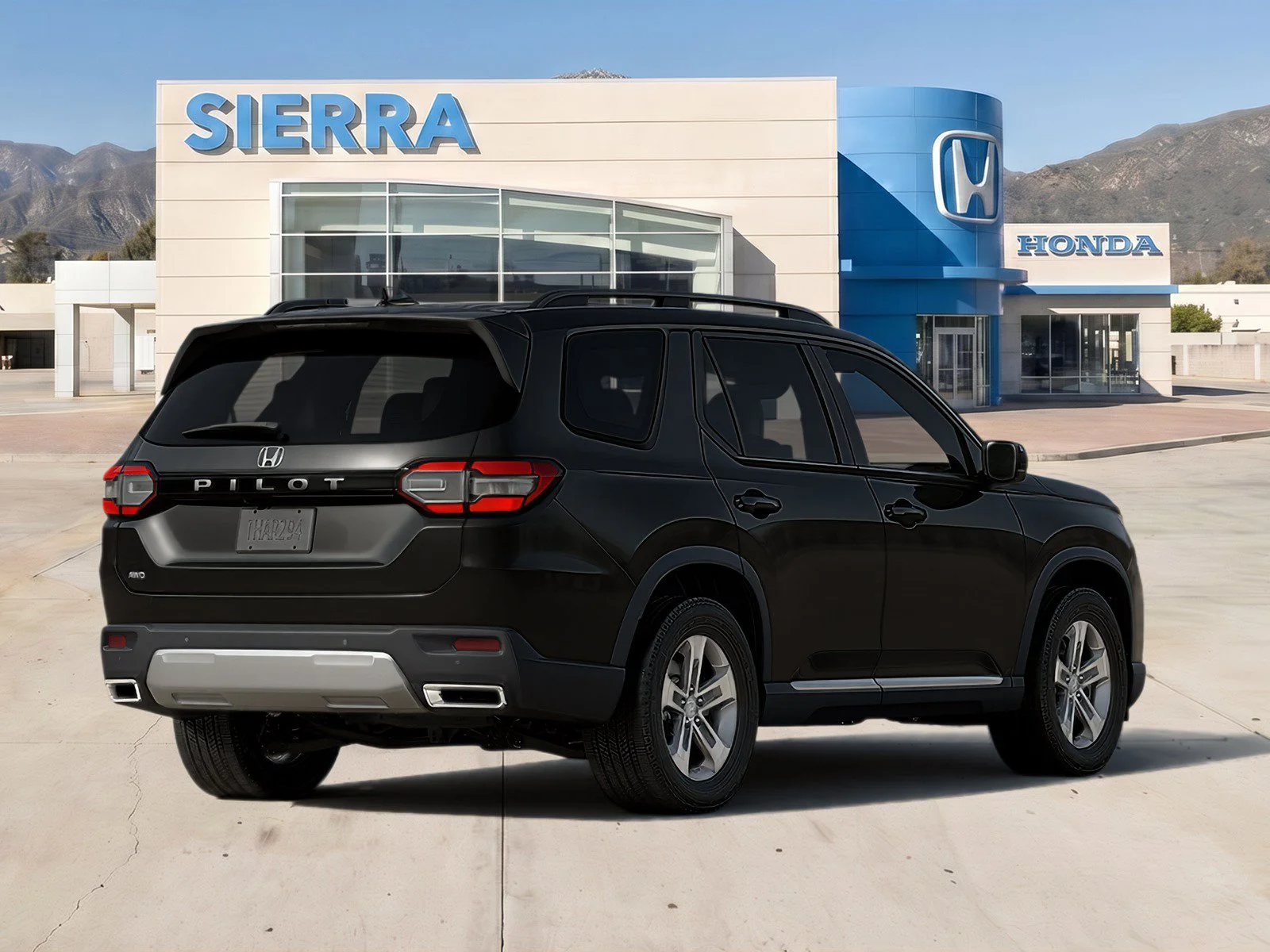 New 2026 Crystal Black Pearl Honda AWD EX-L image 3