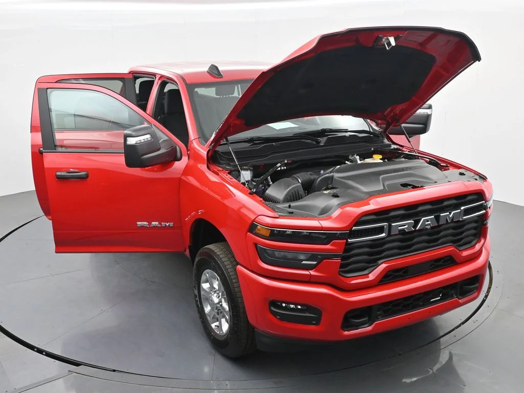 New 2026 Flame Red Clear-Coat Exterior Paint RAM Big Horn image 43