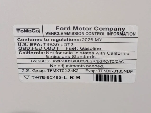 New 2026 Star White Metallic Tri-Coat Ford Active image 56