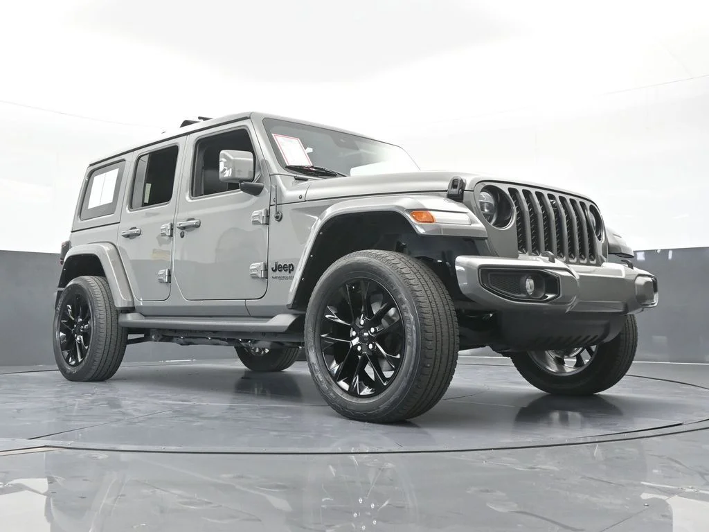 Used 2022 Sting-Gray Clearcoat Jeep Unlimited Sahara High Altitude image 67