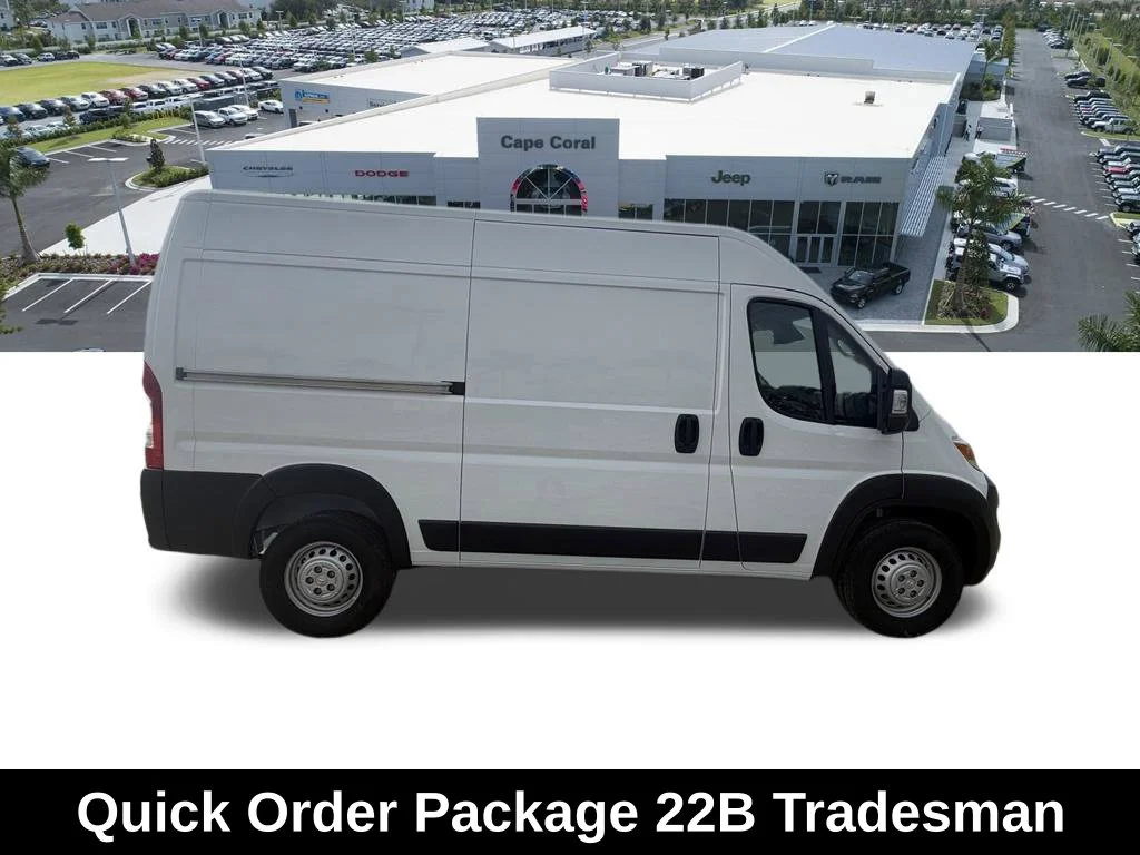 New 2027 Bright White Clearcoat RAM Tradesman image 3
