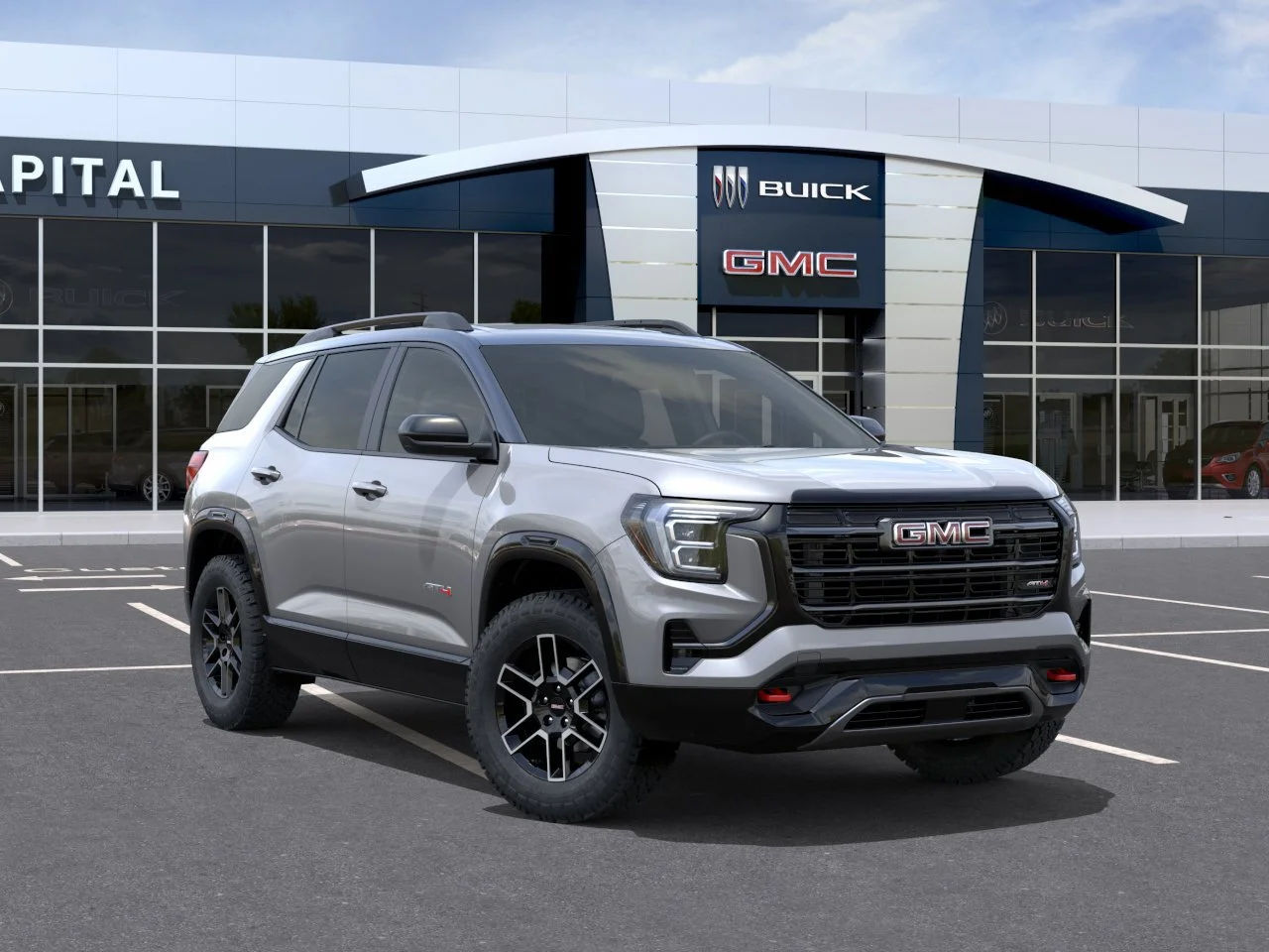 New 2027 Sterling Metallic GMC AWD AT4 image 7