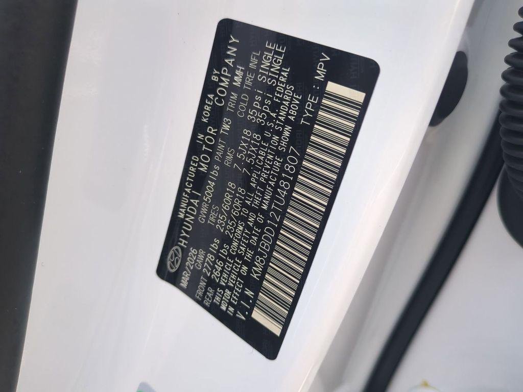 New 2026 White Hyundai SEL AWD image 38