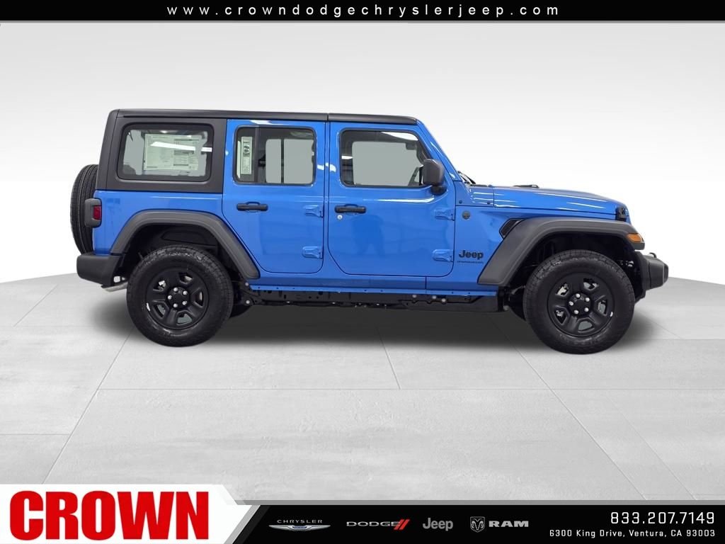 New 2026 Hydro Blue Pearl-Coat Exterior Paint Jeep Sport image 4