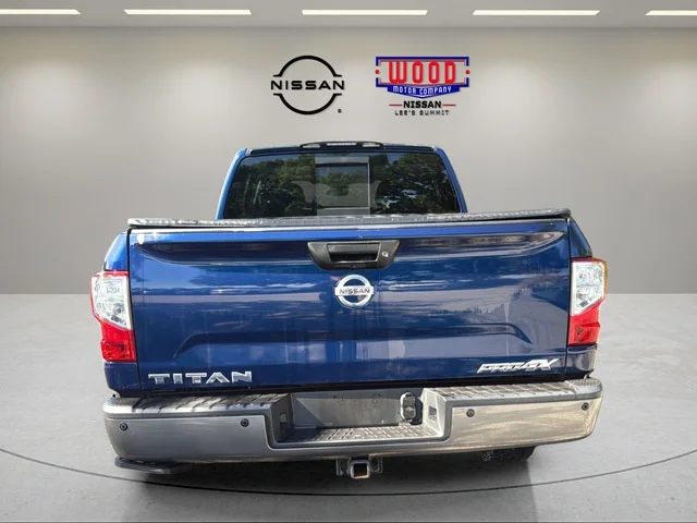 Used 2017 Deep Blue Pearl Nissan PRO-4X image 3