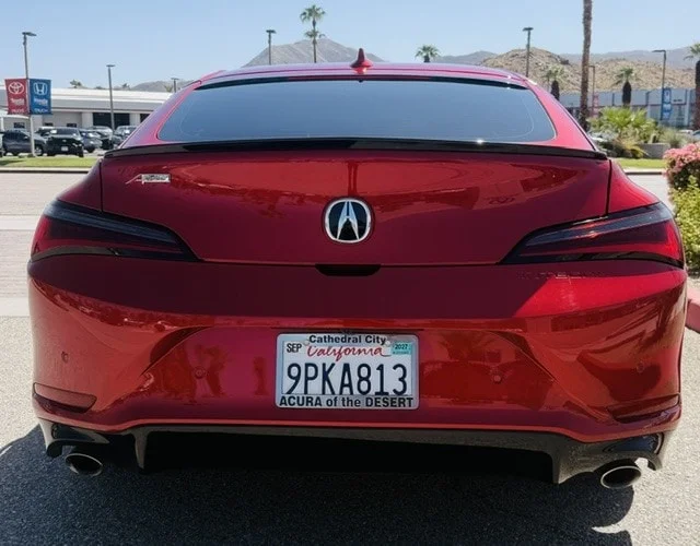 Used 2025 Performance Red Pearl Acura A-Spec Tech Package image 4
